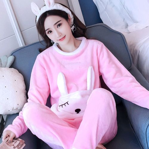 Pyjama pour femme en Coton à manches longues - Ref 2996615