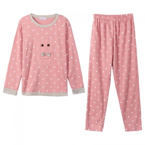 Pyjama pour femme en Coton à manches longues - Ref 2996616