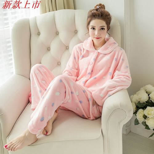 Pyjama pour femme à manches longues - Ref 2996636