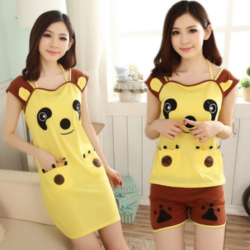 Pyjama pour femme en Coton à manches longues - Ref 2996639