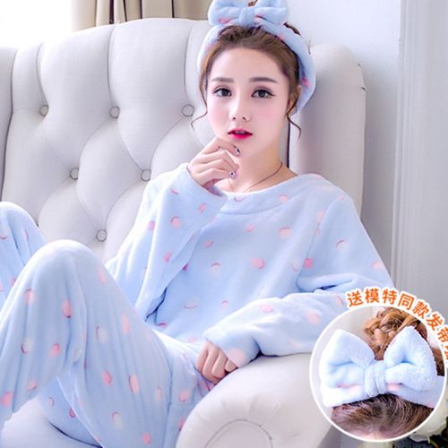 Pyjama pour femme à manches longues - Ref 2996681