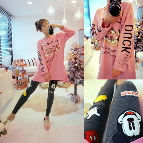 Pyjama pour femme en Coton à manches longues - Ref 2996698