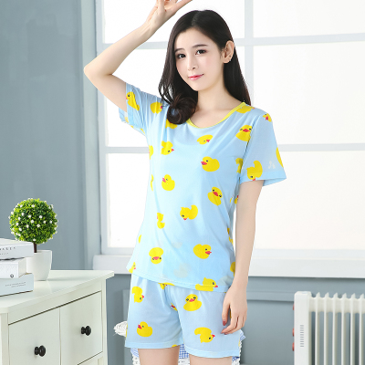 Pyjama pour femme en Coton à manche courte - Ref 2996716