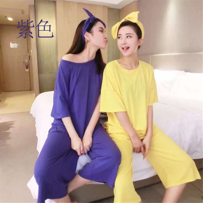 Pyjama pour femme en Coton à manche courte - Ref 2996718