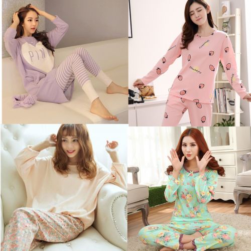  Pyjama pour femme en Polyester à manches longues - Ref 2996720