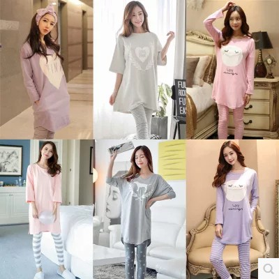 Pyjama pour femme en Polyester à manches longues - Ref 2996721