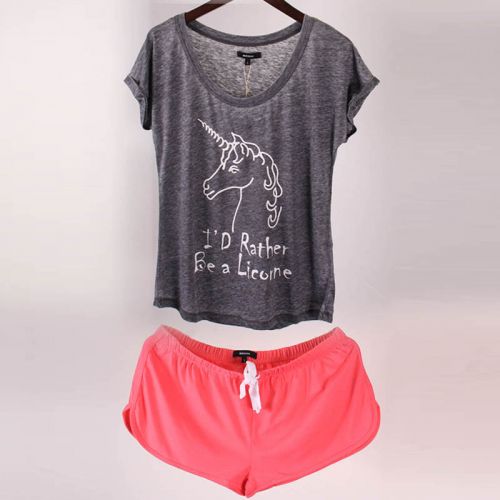 Pyjama pour femme en Polyester à manche courte - Ref 2996723