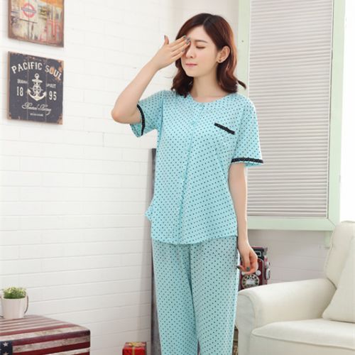 Pyjama pour femme en Coton à manches longues - Ref 2996730