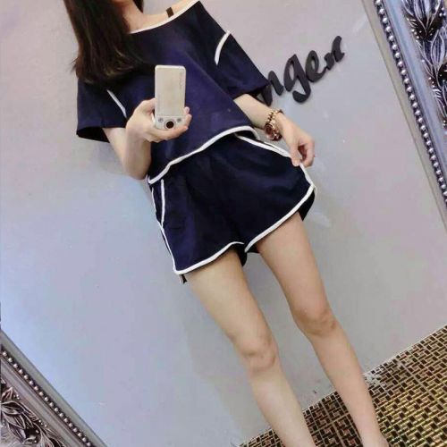 Pyjama pour femme en Coton à manche courte - Ref 2996852