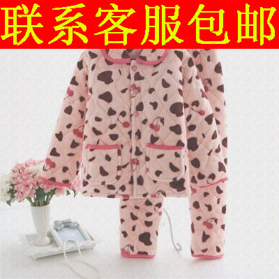 Pyjama pour femme en Coton à manches longues - Ref 2996937