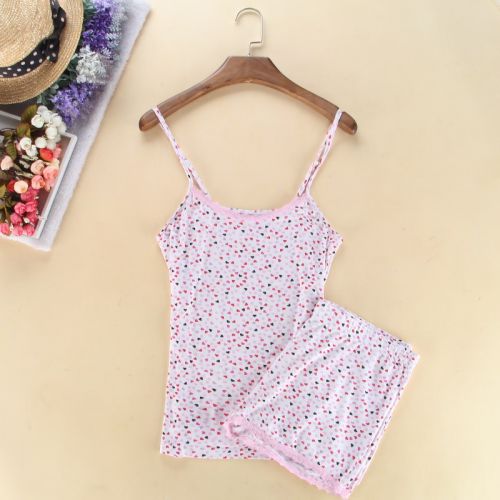 Pyjama pour femme en Coton à sling - Ref 2996947