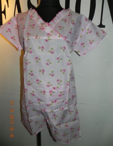 Pyjama pour femme BLUEFASHION en Polyester à manche courte - Ref 2996968