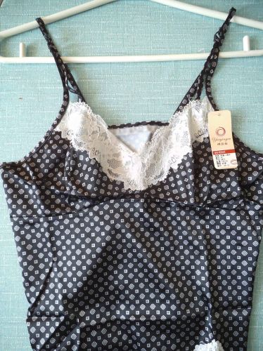 Pyjama pour femme en Soie de glace à sling - Ref 2996974