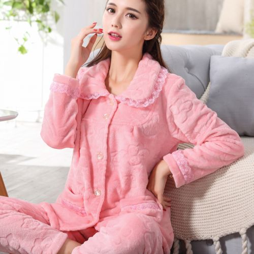 Pyjama pour femme à manches longues - Ref 2997043