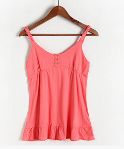 Pyjama pour femme en Coton à sans manches - Ref 2997068