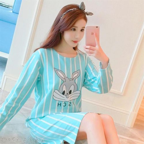 Pyjama pour femme en Coton à manches longues - Ref 2997084