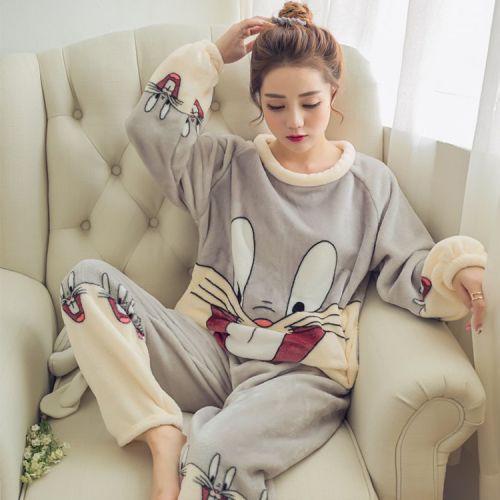 Pyjama pour femme à manches longues - Ref 2997115