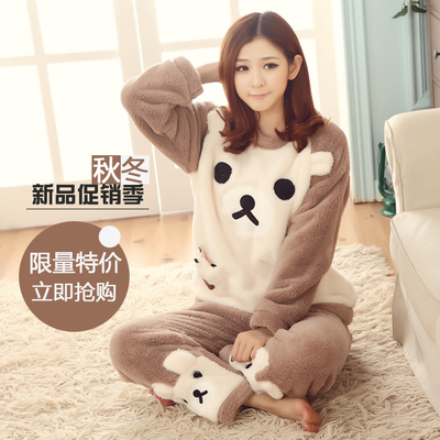 Pyjama pour femme en Coton à manches longues - Ref 2997118