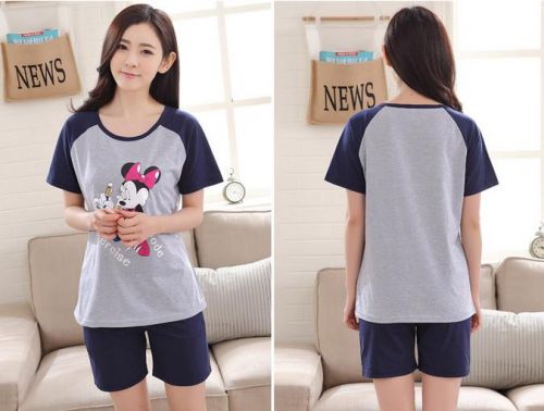 Pyjama pour femme en Coton à manche courte - Ref 2997166