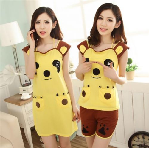 Pyjama pour femme en Coton à manche courte - Ref 2997221