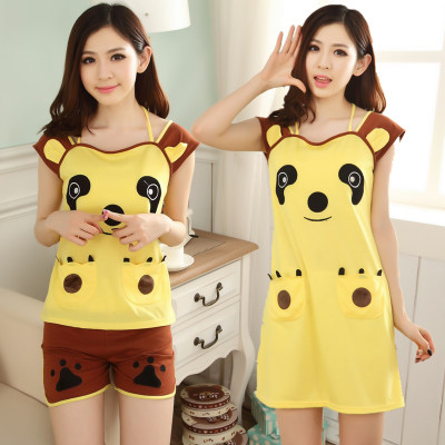 Pyjama pour femme en Coton à manche courte - Ref 2997228