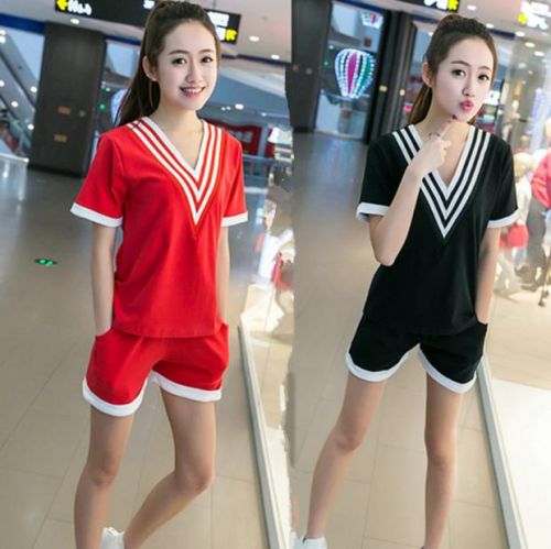 Pyjama pour femme en Coton à manche courte - Ref 2997238