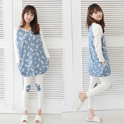 Pyjama pour femme en Polyester à manches longues - Ref 2997315