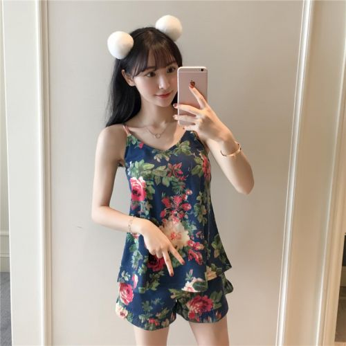 Pyjama pour femme en Coton à sling - Ref 2997492