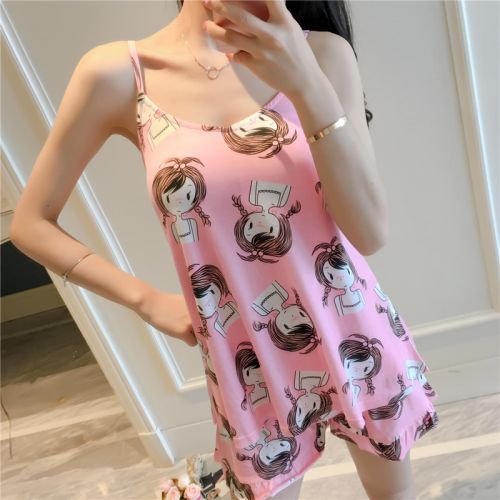 Pyjama pour femme en Coton à sling - Ref 2997494