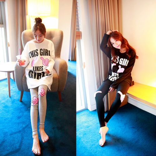 Pyjama pour femme en Polyester à manches longues - Ref 2997498