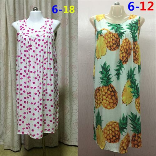 Pyjama pour femme en Coton à sans manches - Ref 2997554