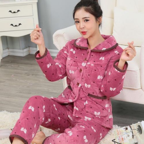 Pyjama pour femme à manches longues - Ref 2997569