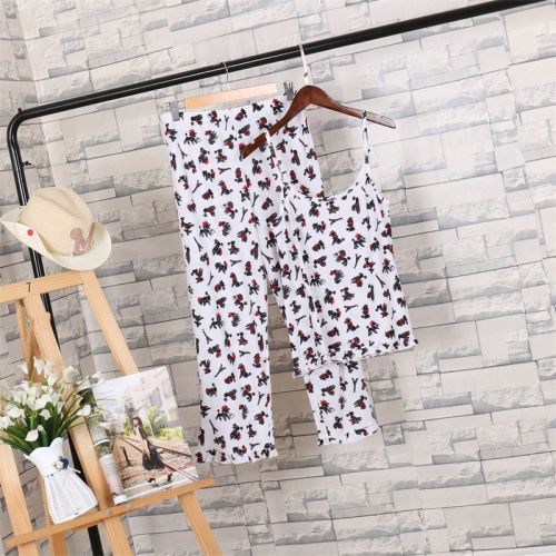 Pyjama pour femme en Coton à sling - Ref 2997606