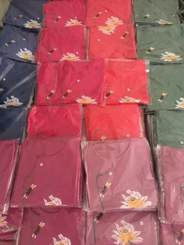 Pyjama pour femme en Coton à manche courte - Ref 2997694