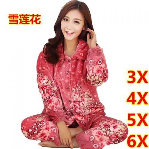 Pyjama pour femme en Coton à manches longues - Ref 2997813