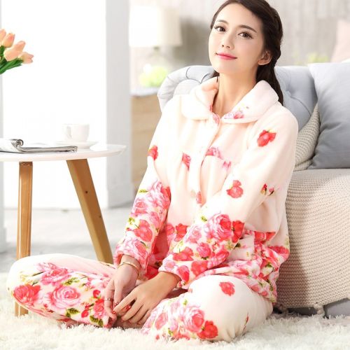Pyjama pour femme à manches longues - Ref 2997815