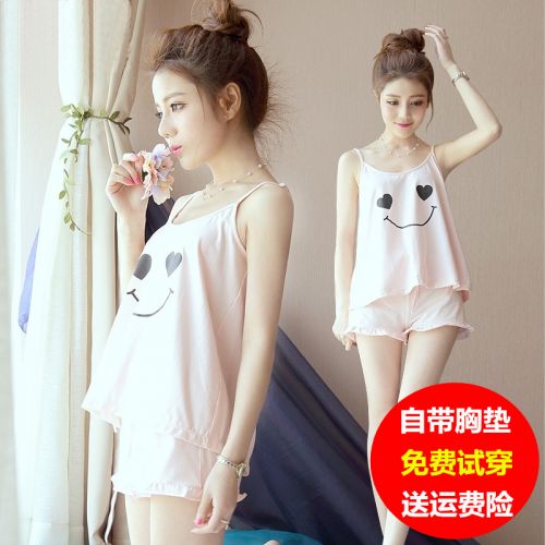 Pyjama pour femme en Coton à sling - Ref 2997847