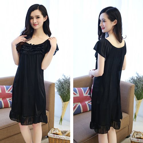 Pyjama pour femme en Soie à manche courte - Ref 2998020