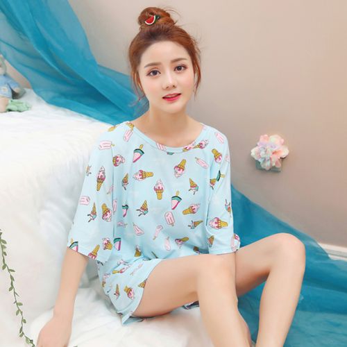 Pyjama pour femme en Polyester à manche courte - Ref 2998035