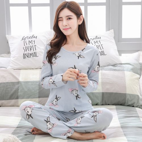 Pyjama pour femme en Polyester à manches longues - Ref 2998047