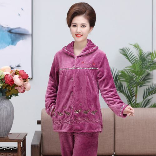 Pyjama pour femme à manches longues - Ref 2998059