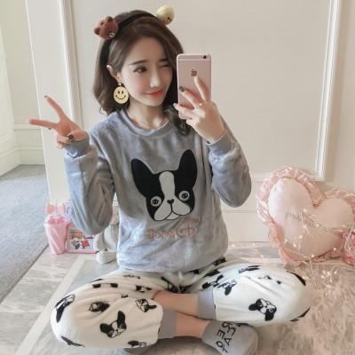 Pyjama pour femme en Polyester à manches longues - Ref 2998111