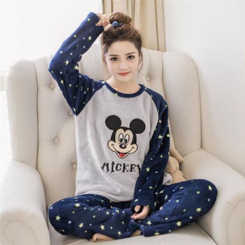 Pyjama pour femme en Polyester à manches longues - Ref 2998137