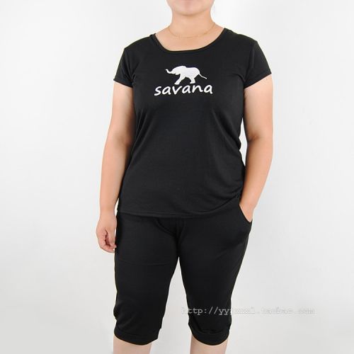 Pyjama pour femme en Viscose à manche courte - Ref 2998338