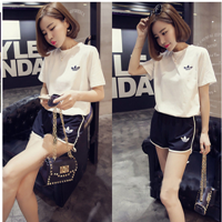 Pyjama pour femme en Coton à manche courte - Ref 2998394