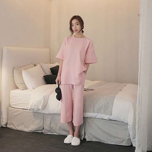 Pyjama pour femme en Polyester à manchon moyen - Ref 2998477