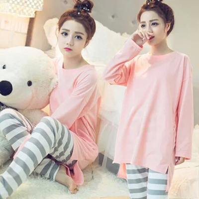 Pyjama pour femme en Coton à manches longues - Ref 2998491