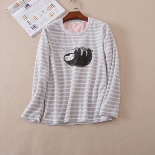 Pyjama pour femme en Coton à manches longues - Ref 2998541