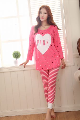 Pyjama pour femme en Coton à manches longues - Ref 2998582