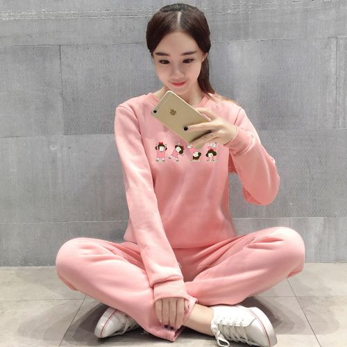 Pyjama pour femme en Coton à manches longues - Ref 2998671